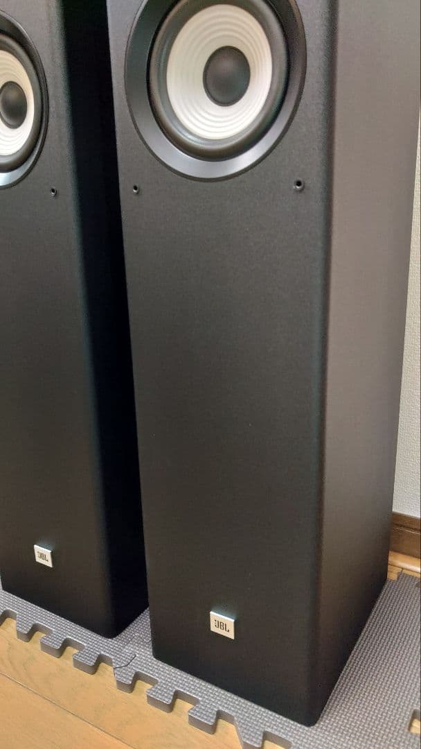 ワンオーナー 梱包たのメル便 JBL STAGE A170 ブラック 2本