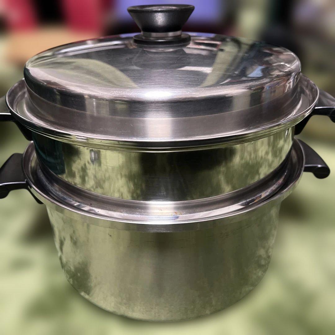 アムウェイ クィーン シチューパンセット（スチーマー付き）