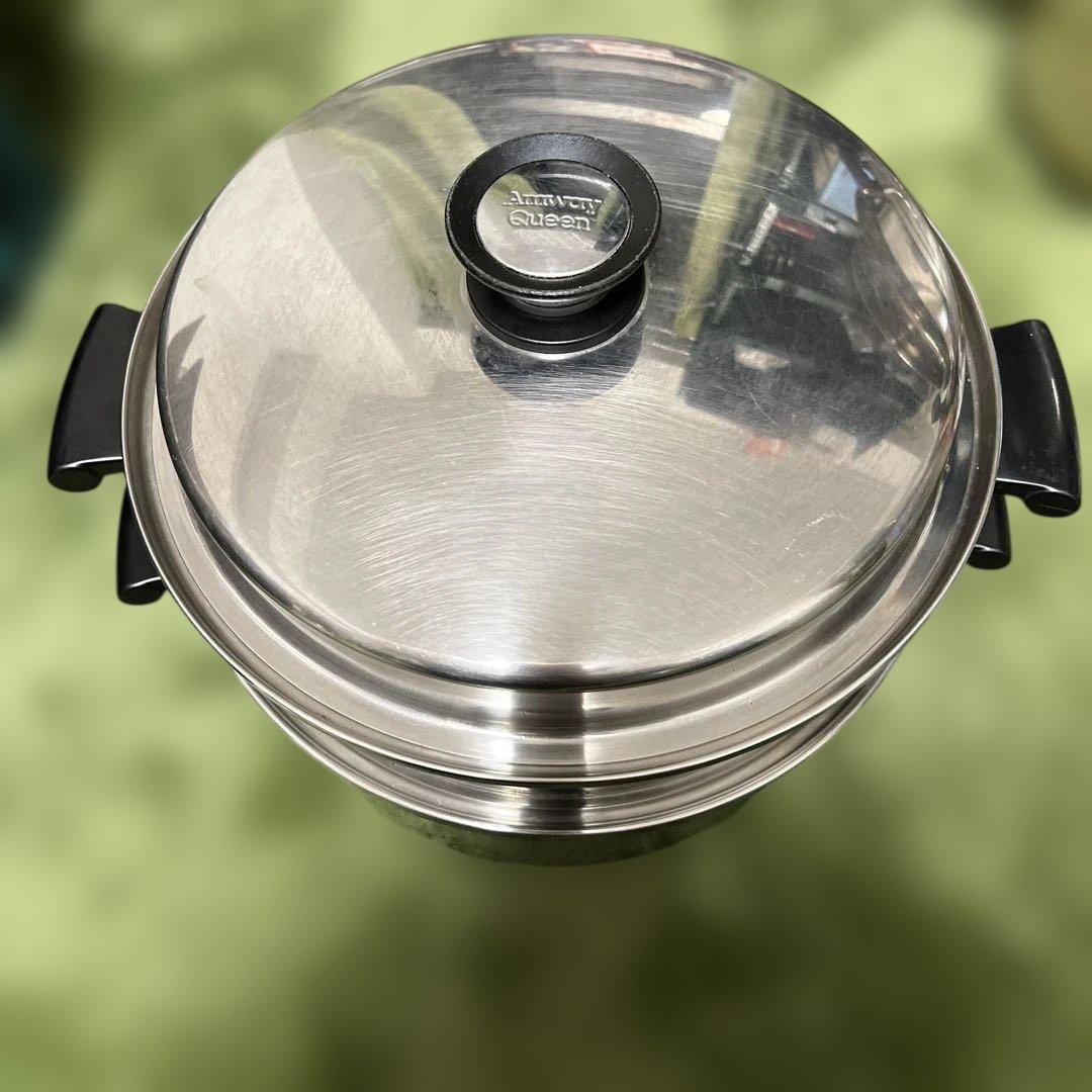 アムウェイ クィーン シチューパンセット（スチーマー付き）