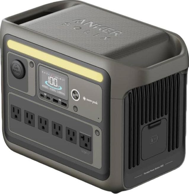 Anker Portable Power Station 1000 スノーピーク