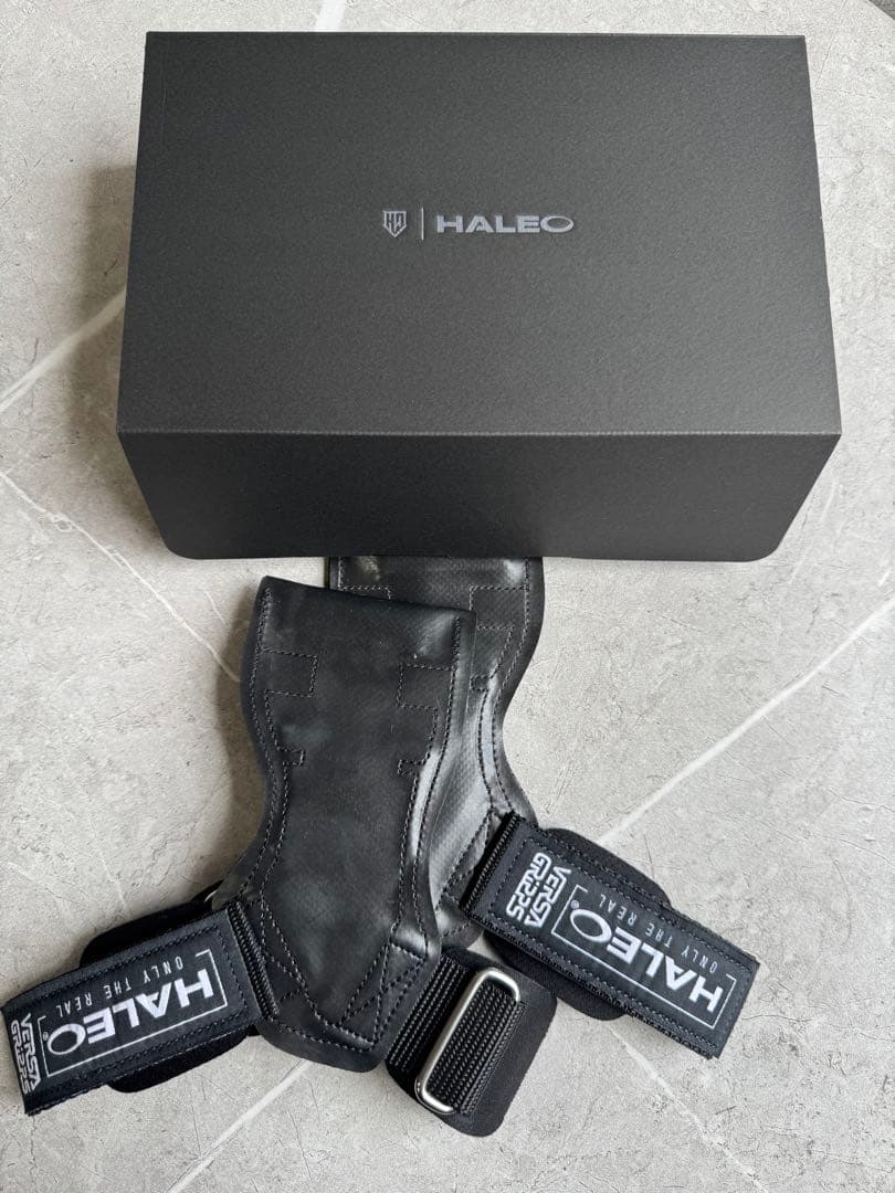 HALEO パワーグリップ ブラック 箱付き