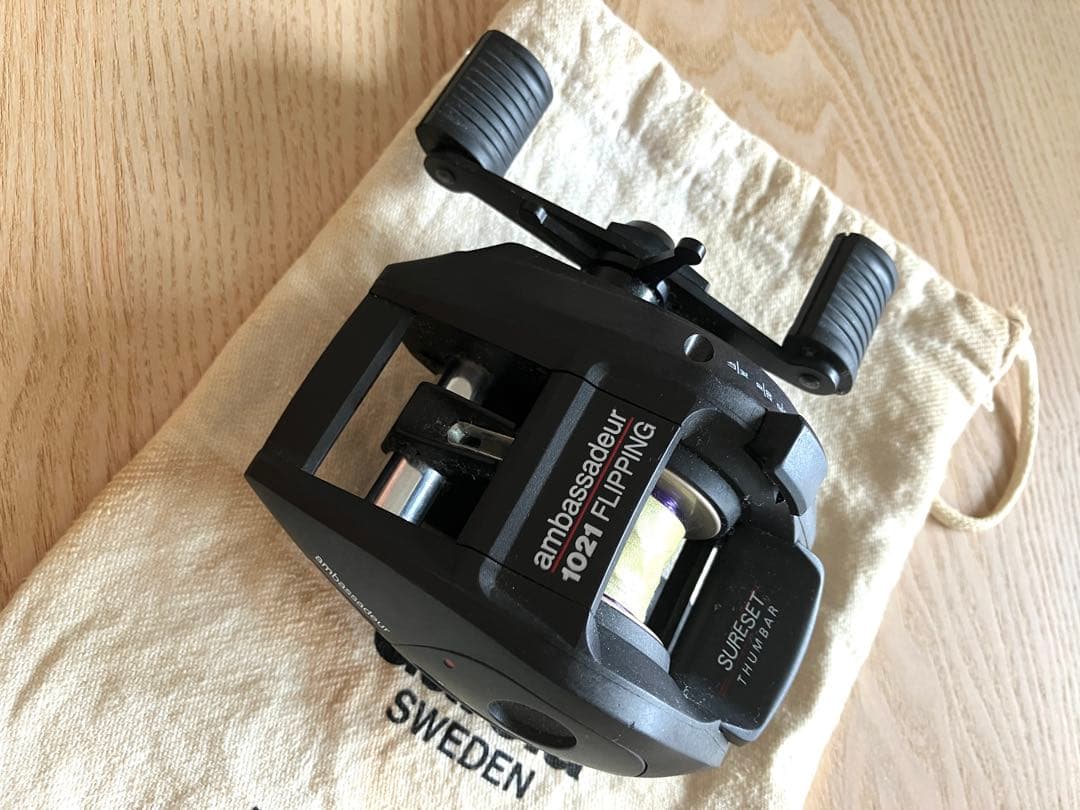 Abu 1021 Ambassadeur アンバサダー 美品 リール袋付き