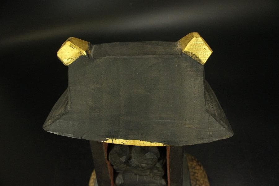 但馬彫刻 松田一 作 大黒天座像(ZE520)