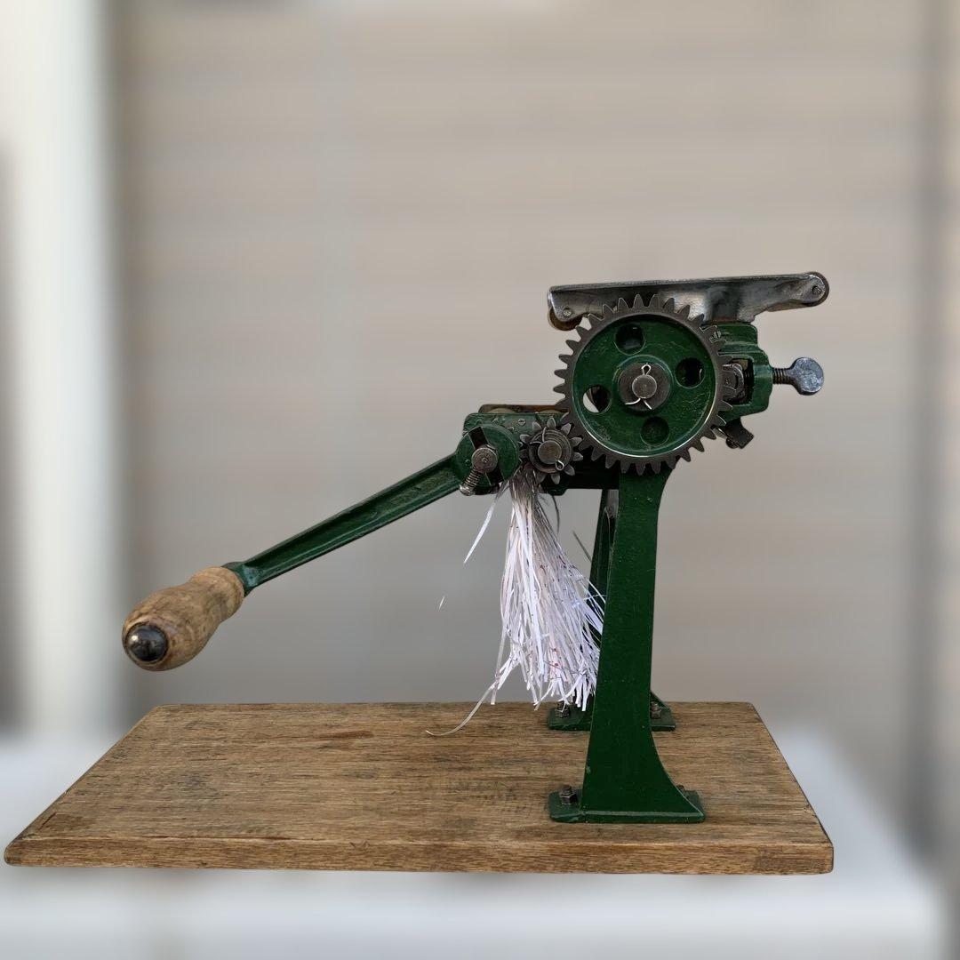 製麺機　小野式　切り刃2mm 現状品