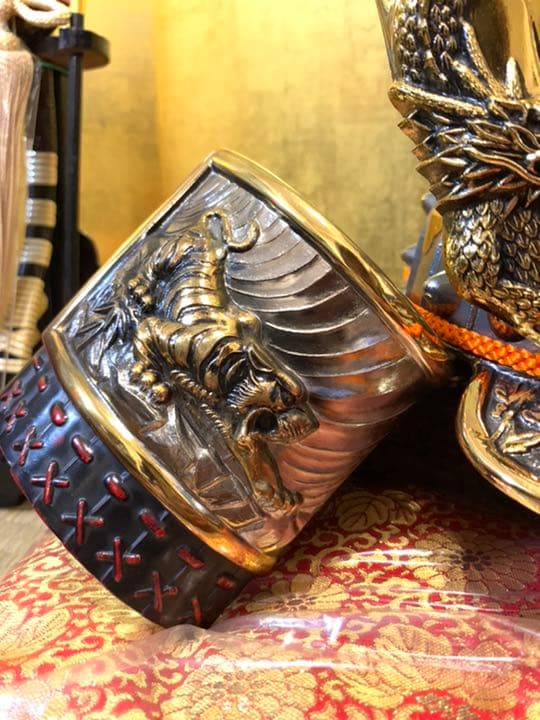 五月人形 龍虎出世兜