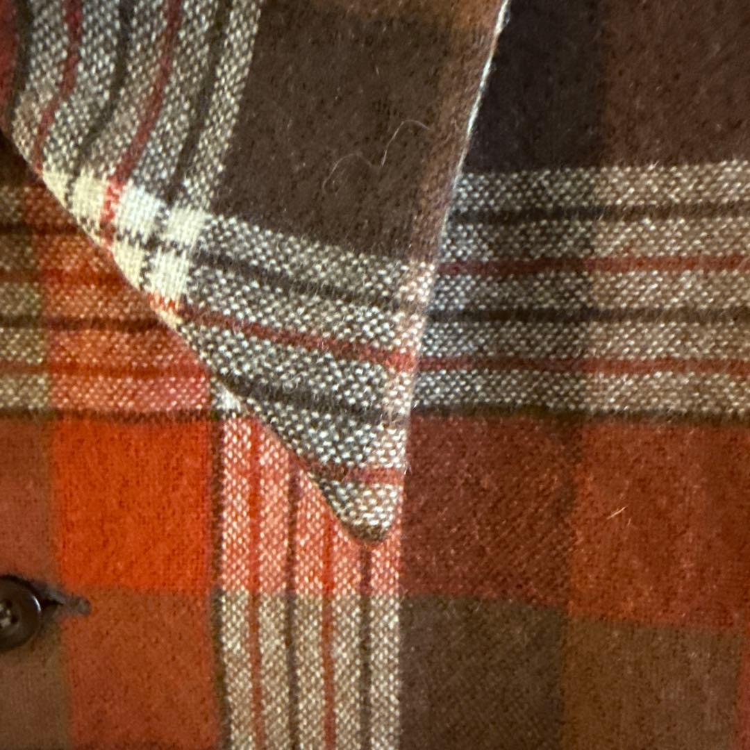 ヴィンテージ PENDLETON ペンデルトン ウールシャツ L USA製
