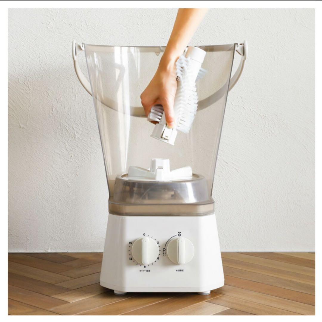 メーカー保証付き　バケツ型 小型洗濯機 ブラッシュボーイ TOM-12 Pro