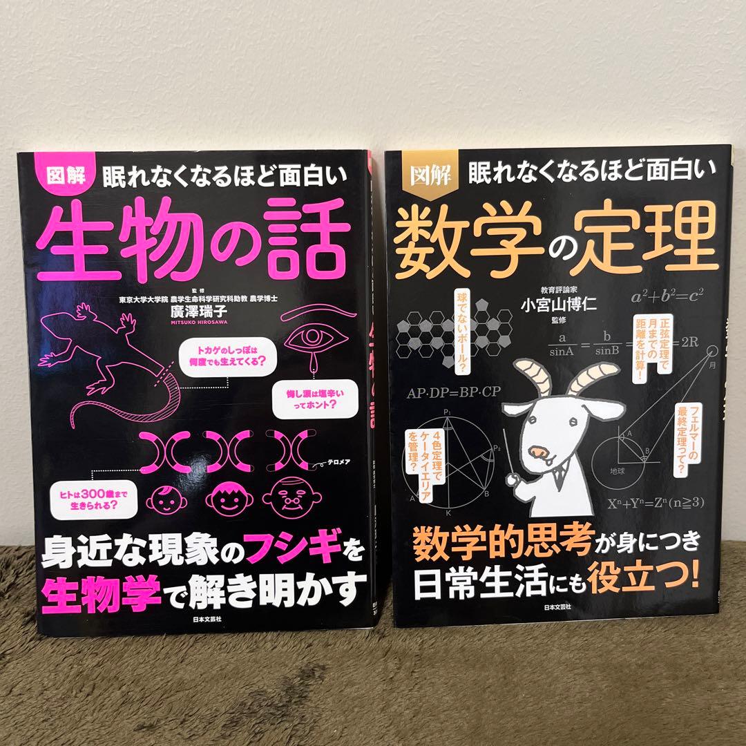 眠れなくなるほど面白い　人体の不思議　25冊