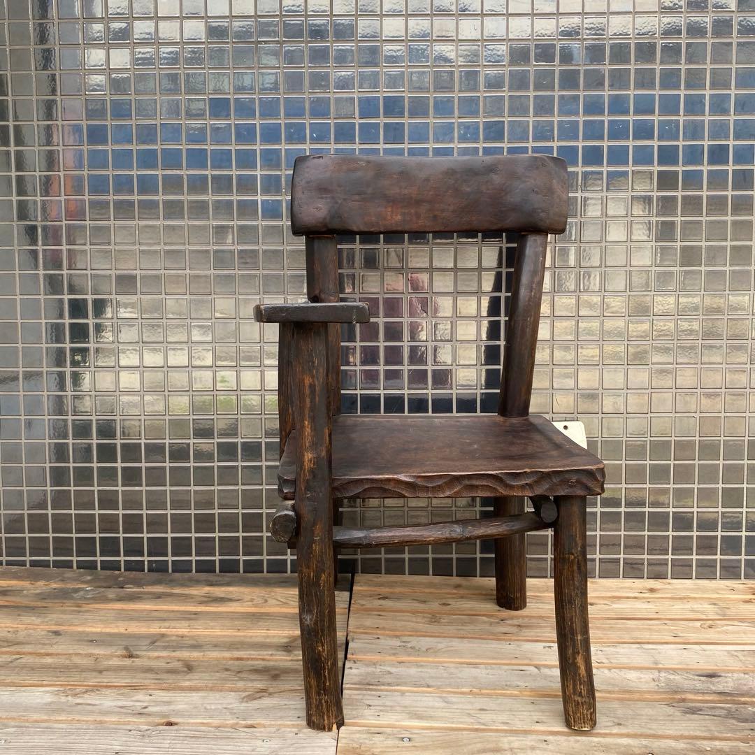 ヴィンテージ ウッドチェア インテリア 家具 木製 店舗什器 プリミティブ