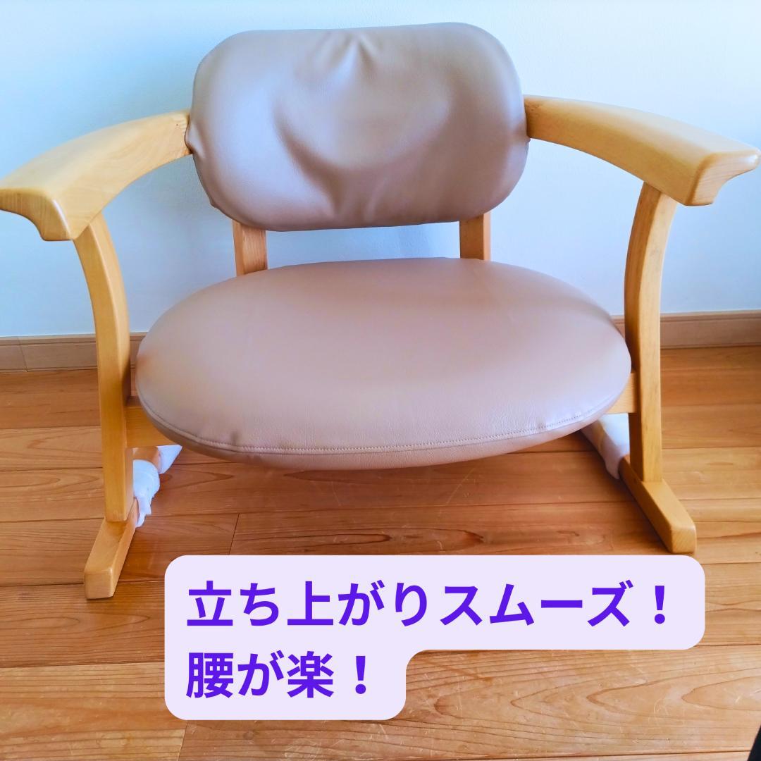 【極美品】 かに座PLUS ロータイプ 専用レザーカバー付（中身も新品同様）