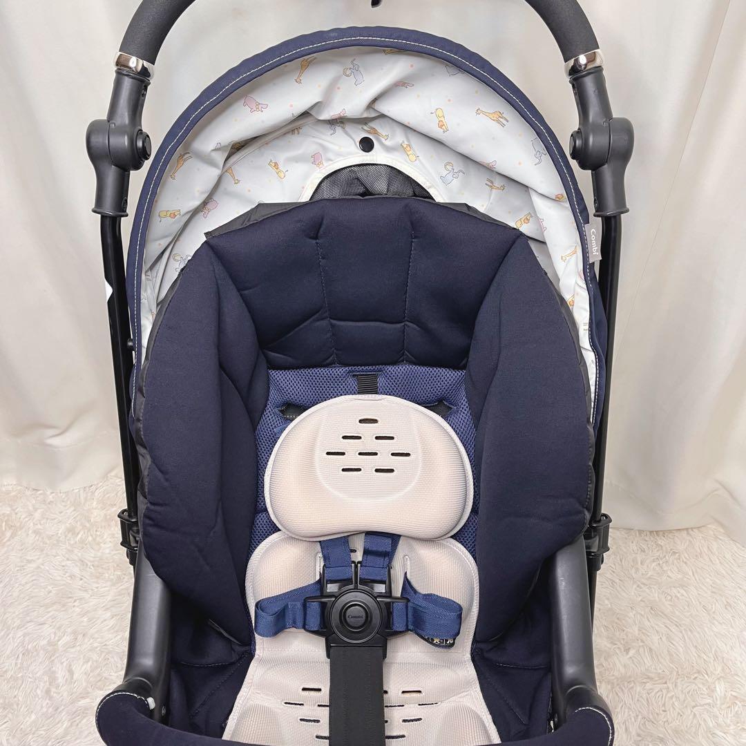 極美品✨コンビ　スゴカル　4キャス　コンパクト　エッグショック　HH ベビーカー