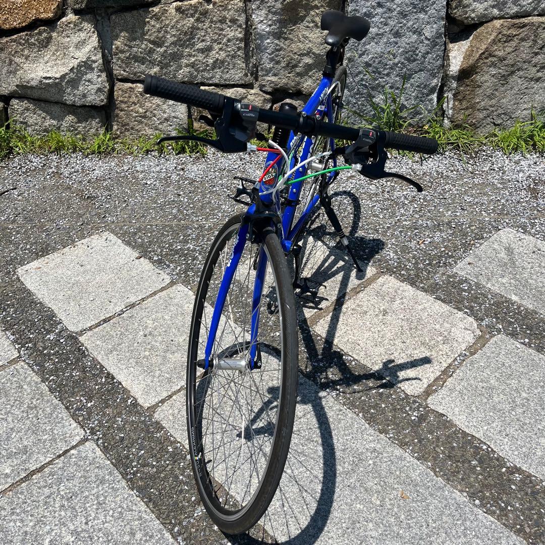 直接可 GIOS ジオス AMPIO アンピーオ ブルー サイズ51 スタンド付