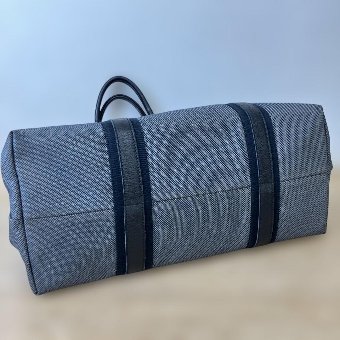 ボッテガヴェネタ マルコポーロ トートバッグ グレー ネイビー