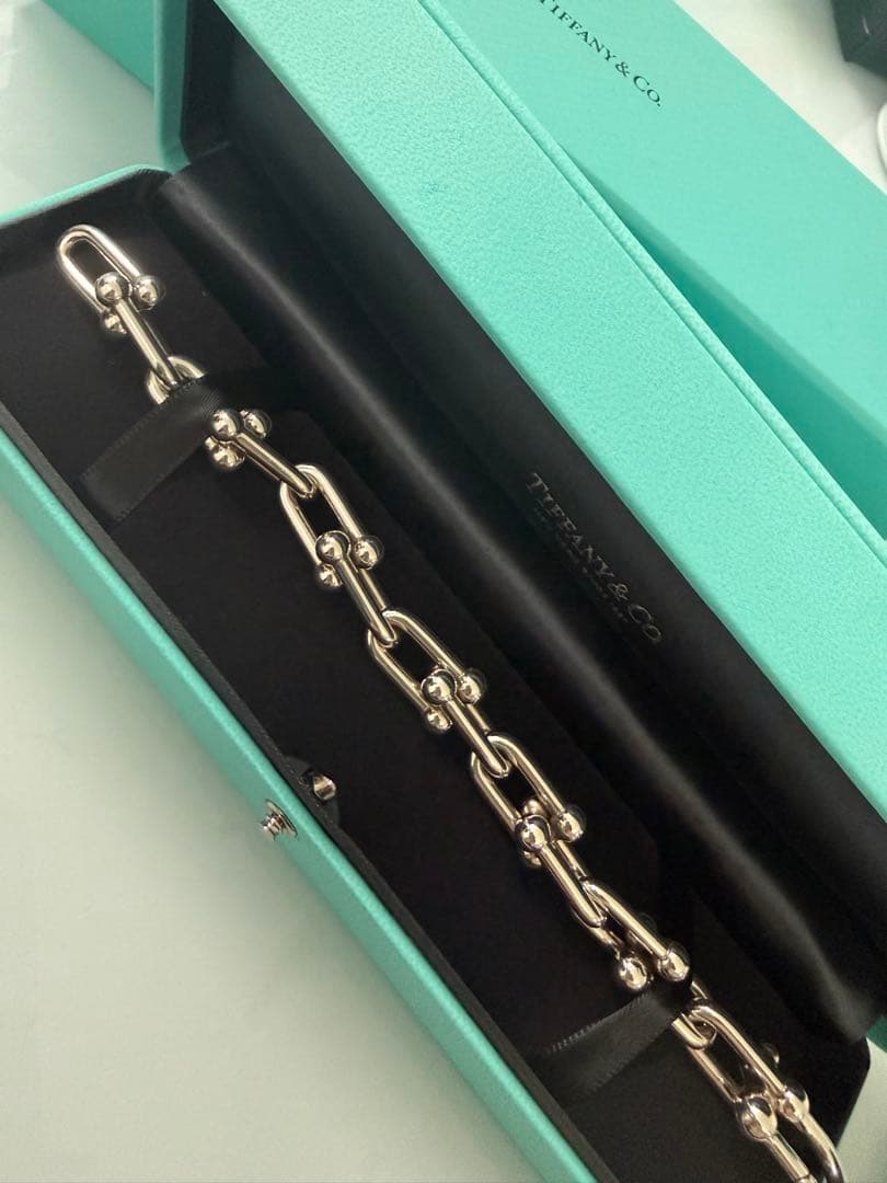 Tiffany & Co. ハードウェアラージリンク　美品（1時間限定出品）