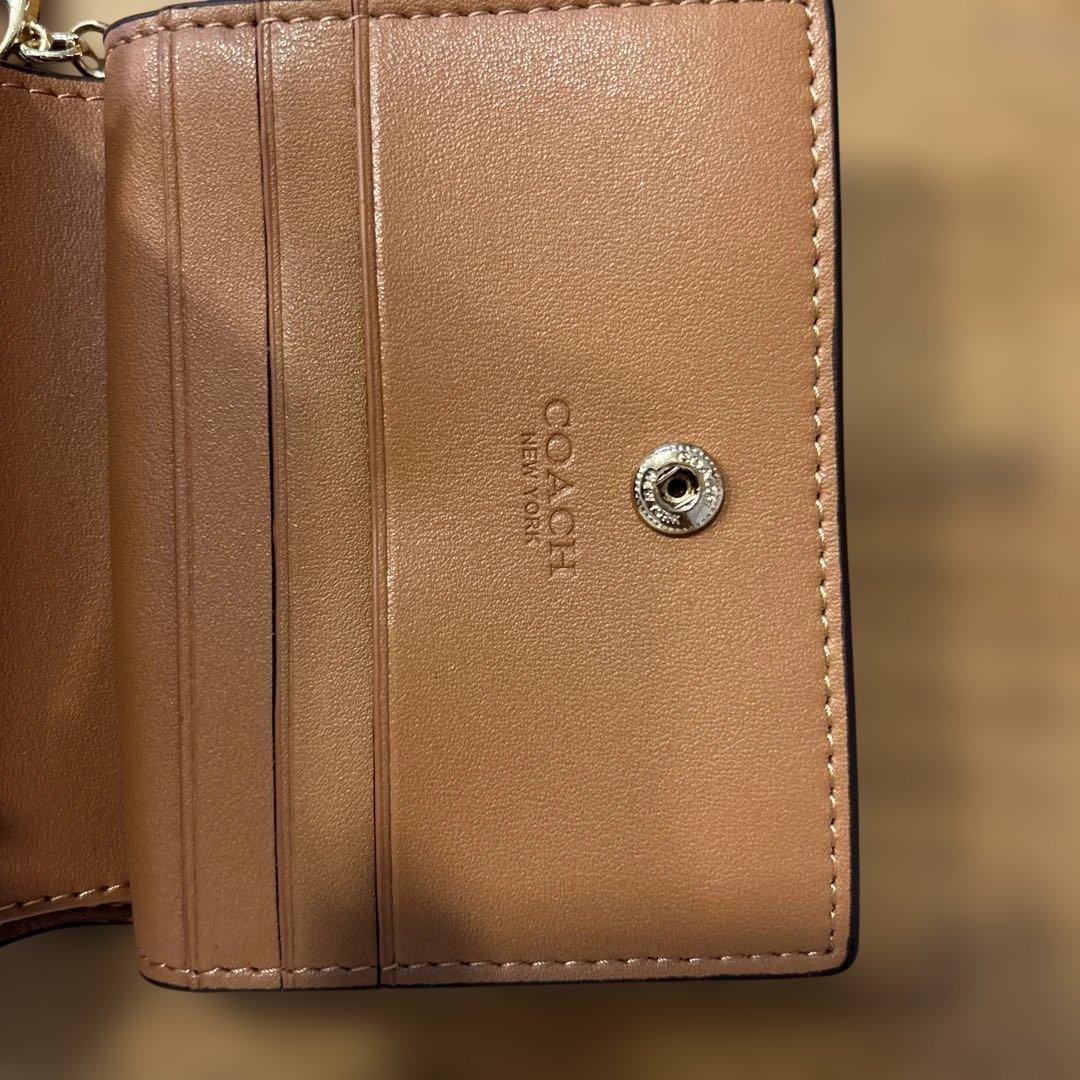 新品未使用 COACH 2つ折り 財布 値下げ⭕️