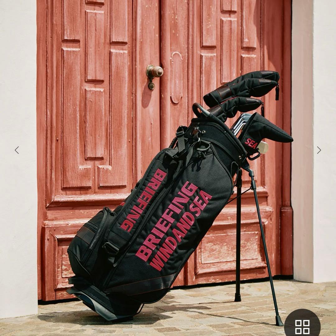 BRIEFING GOLF x WIND AND SEA キャディーバック