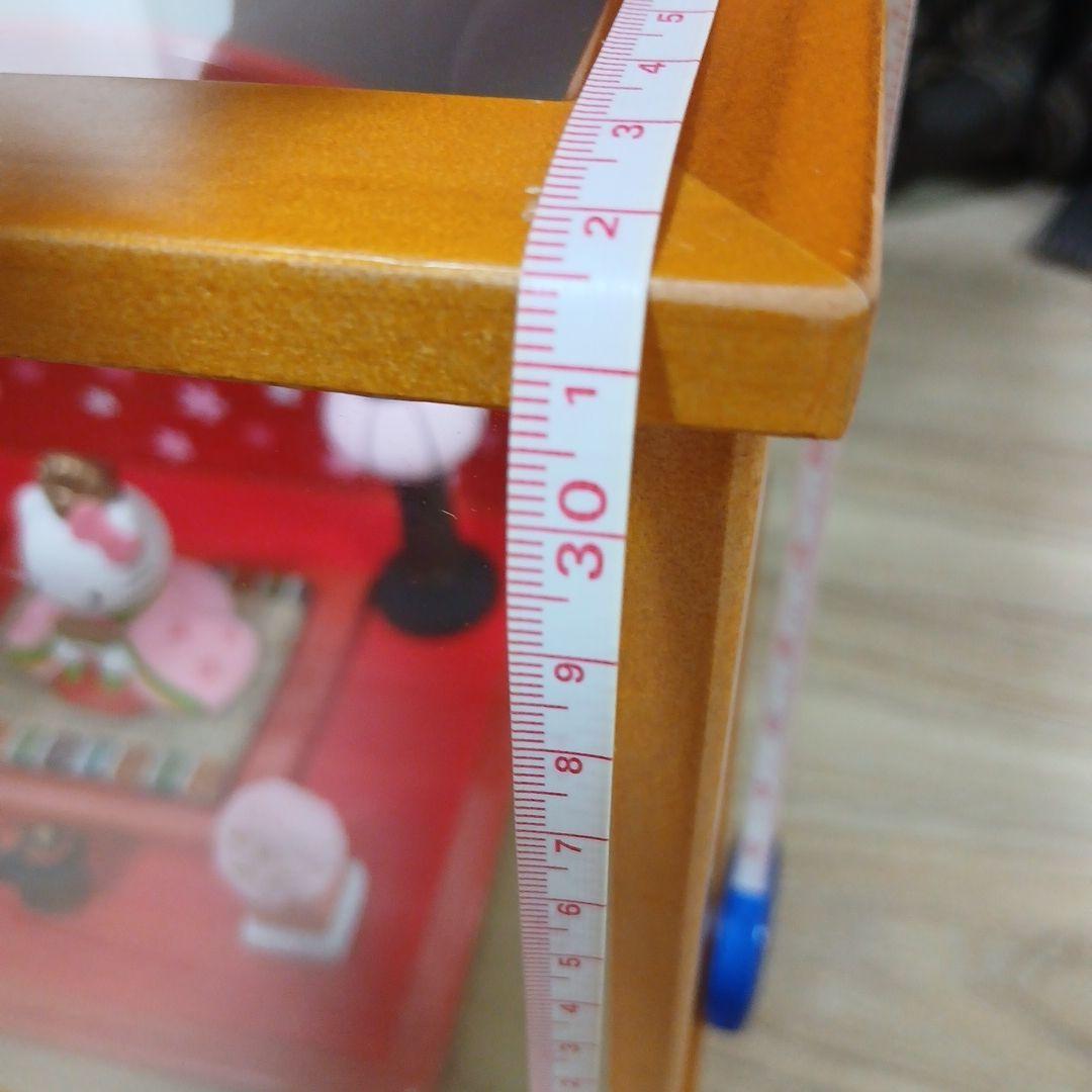 吉徳　キティ雛人形　ガラスケース付き