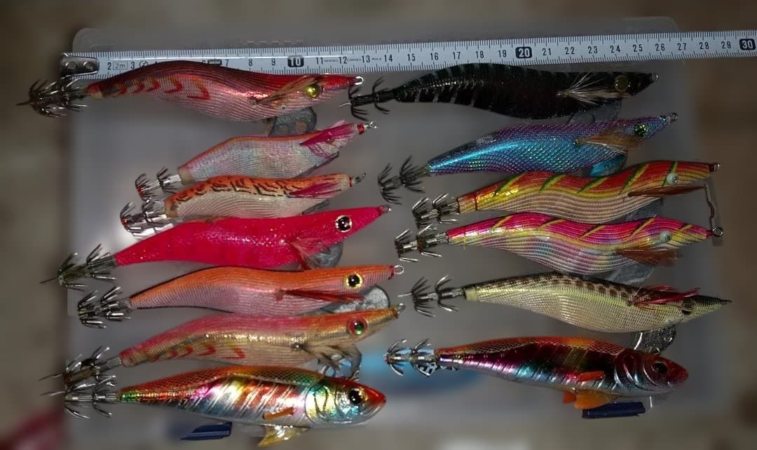 中古エギ ６５個くらい まとめ売り　おまけつき