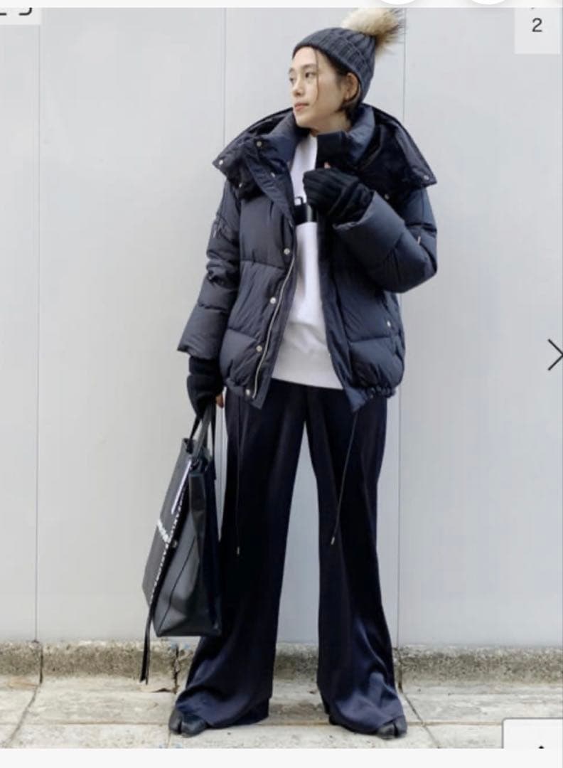 AP STUDIO テールショートダウンジャケット