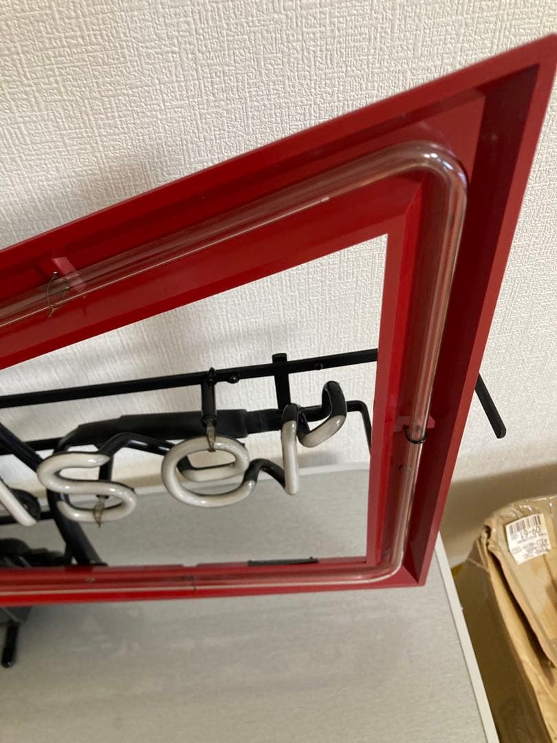 バドワイザー　ネオン管　引き取り限定