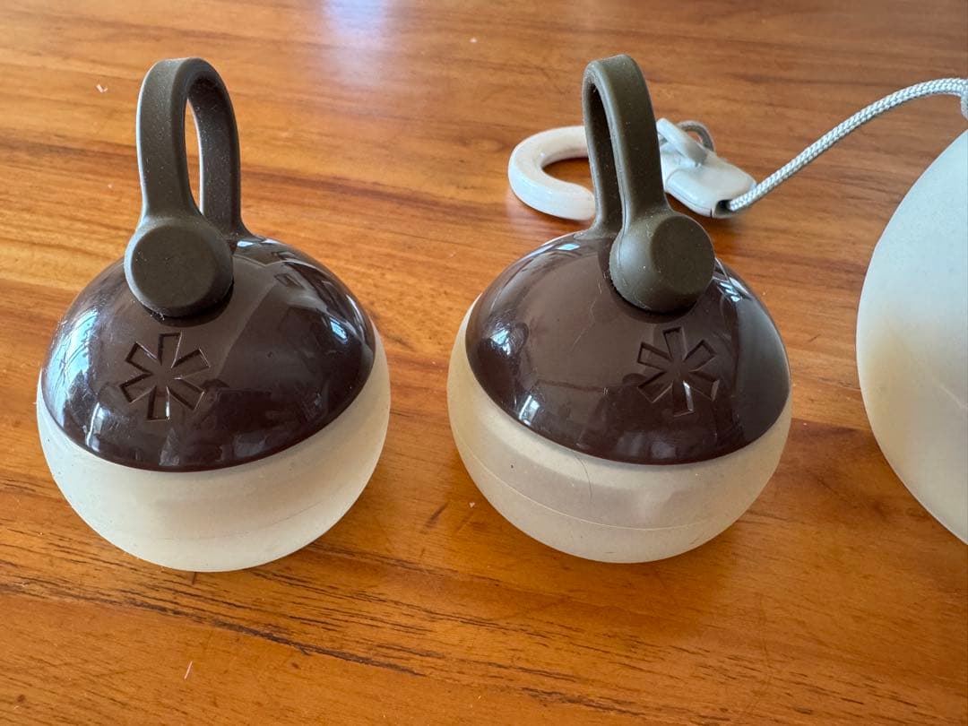 スノーピーク　ほおずき　ランタン 3個セット ブラウン