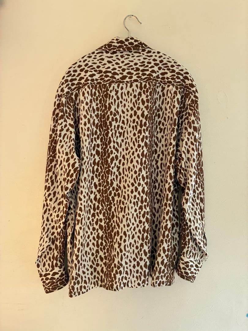 WACKO MARIA レオパード　シャツ