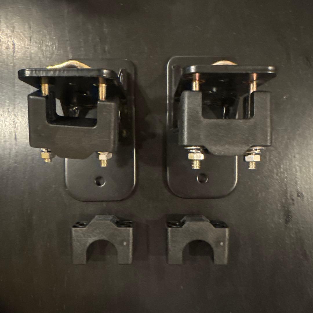 ⭐*️様 ライノラック　オーニングブラケット スペーサーキット　ブラック 2個セ