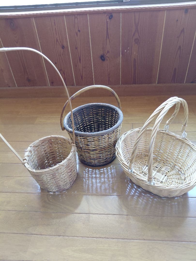 大特価!ヴィンテージかご11個セット