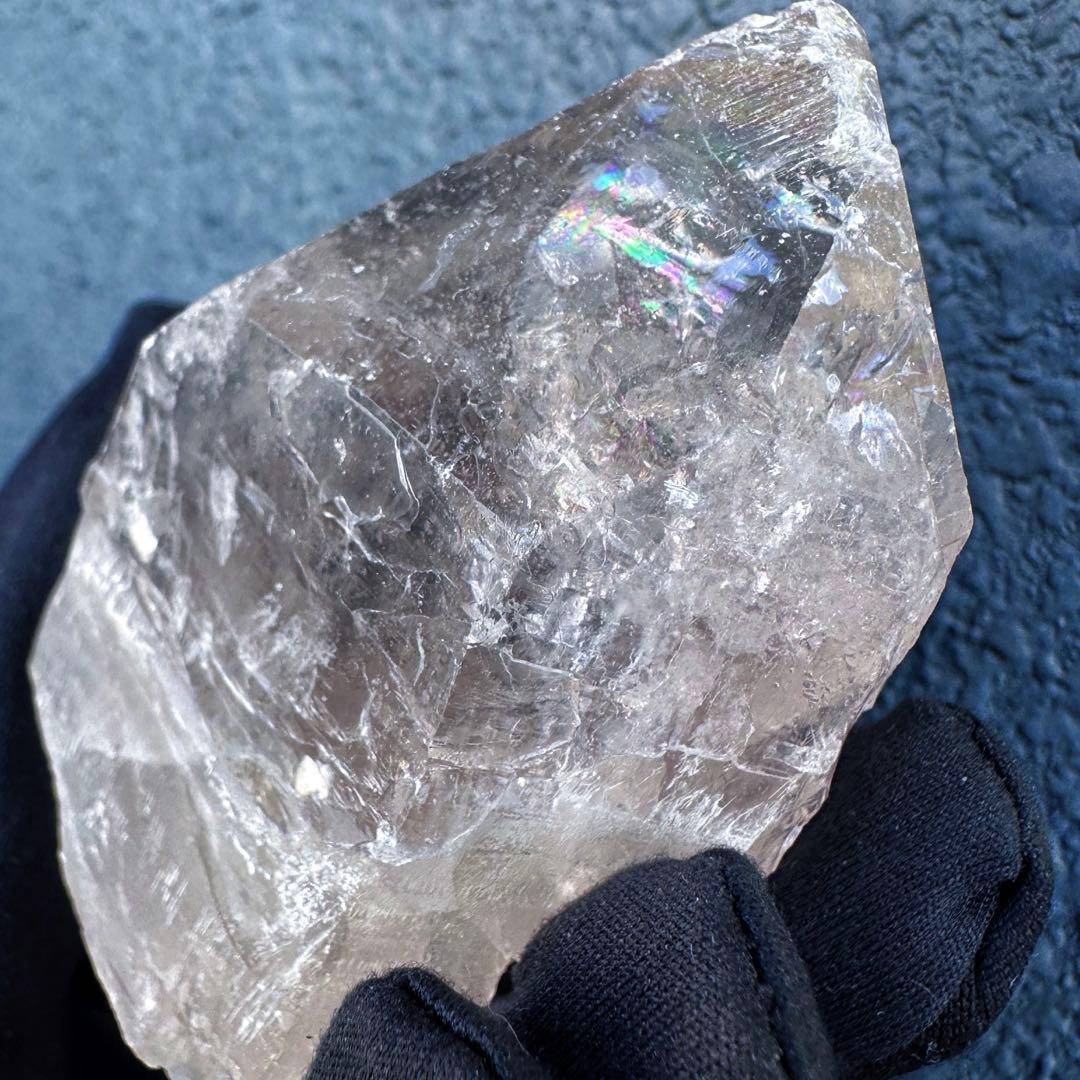 高品質❗️レインボー☆超綺麗♡超強いパワー ヒマラヤ クラスター天然石A1511