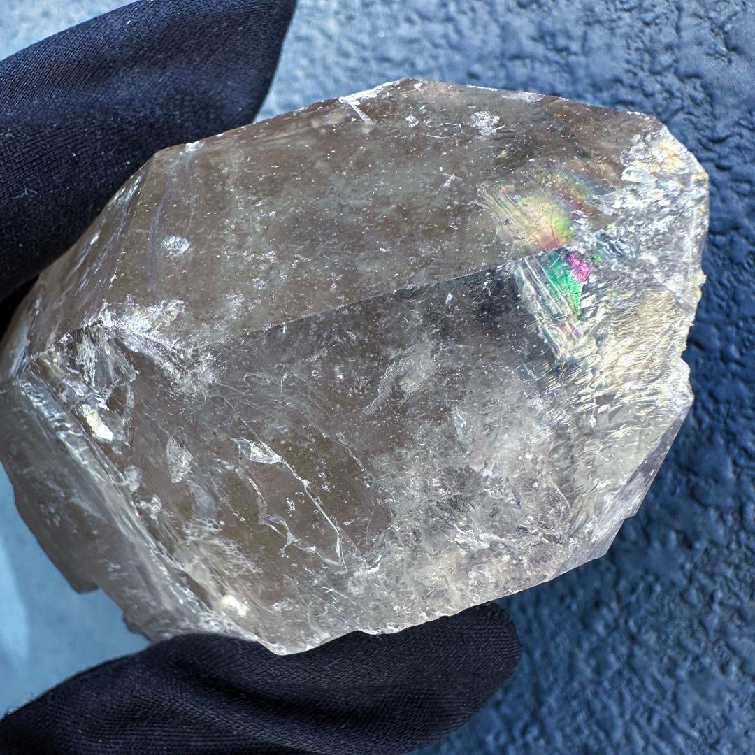 高品質❗️レインボー☆超綺麗♡超強いパワー ヒマラヤ クラスター天然石A1511