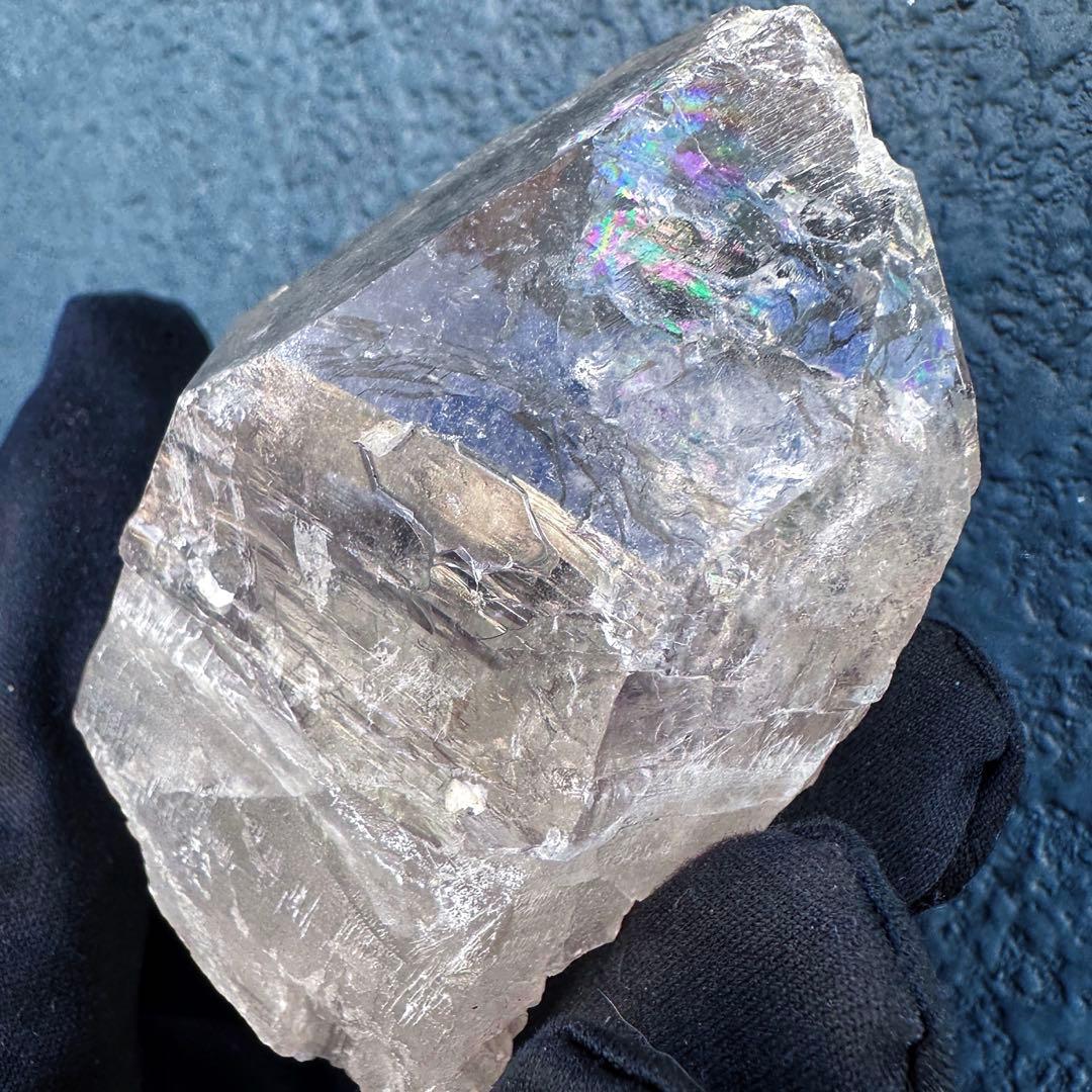 高品質❗️レインボー☆超綺麗♡超強いパワー ヒマラヤ クラスター天然石A1511