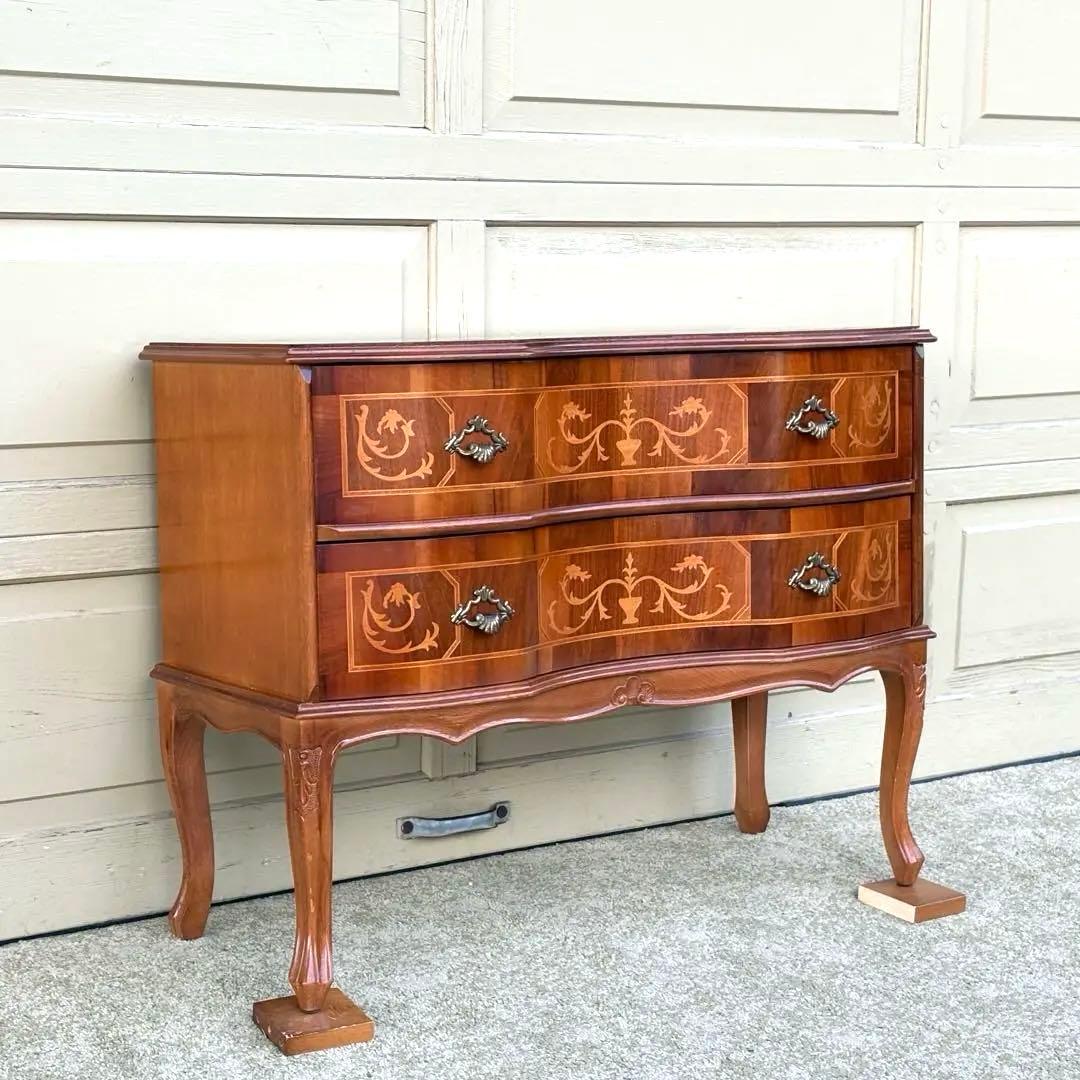 2段チェスト ヴェローナクラシック 猫脚 イタリア製 ヨーロピアン アンティーク