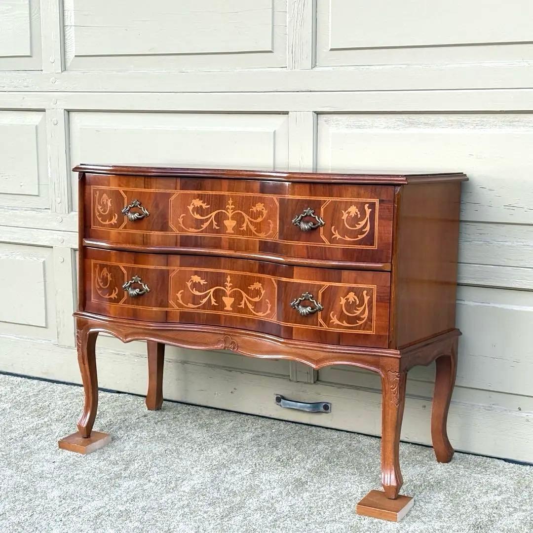 2段チェスト ヴェローナクラシック 猫脚 イタリア製 ヨーロピアン アンティーク