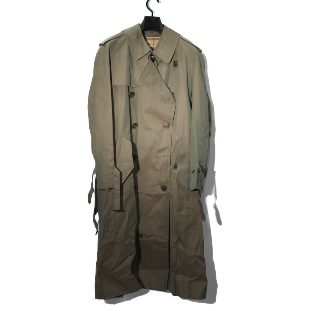 バーバリーズ BURBERRYS トレンチコート　玉虫色　メンズ