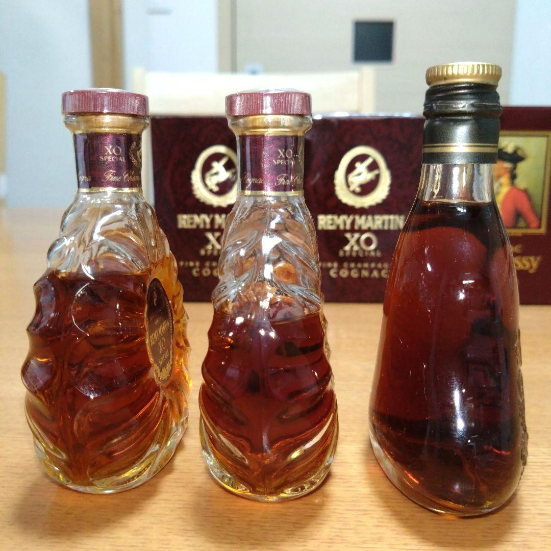 ◆コニャック◆ヘネシーX.O◆レミーマルタンXOスペシャル◆ミニボトル◆古酒