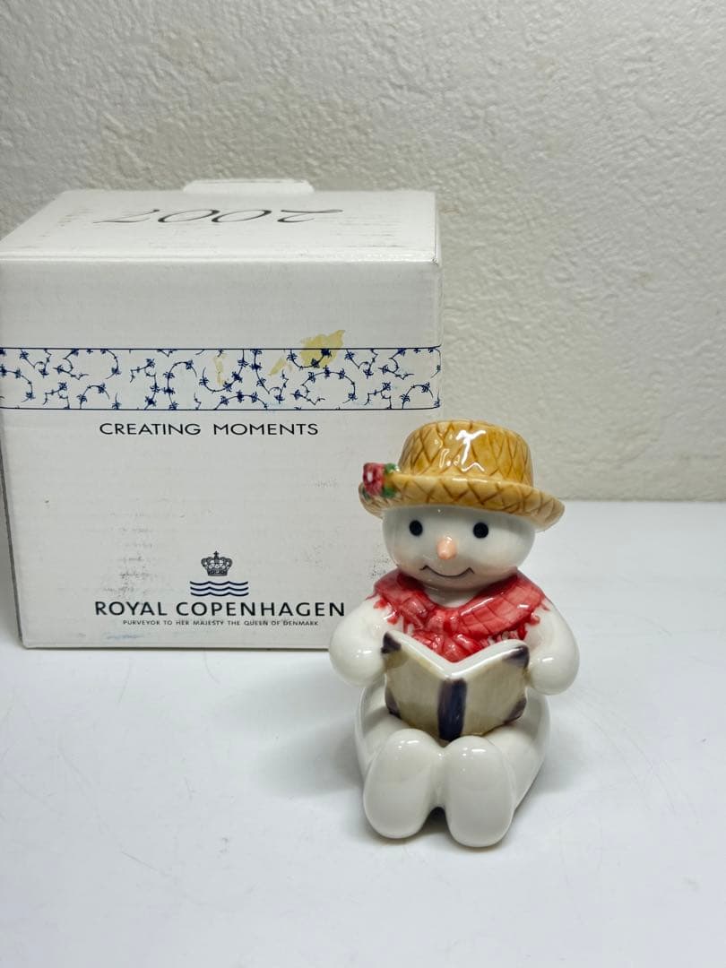 ロイヤルコペンハーゲン 2007年 スノーマン フィギュリン お母さん