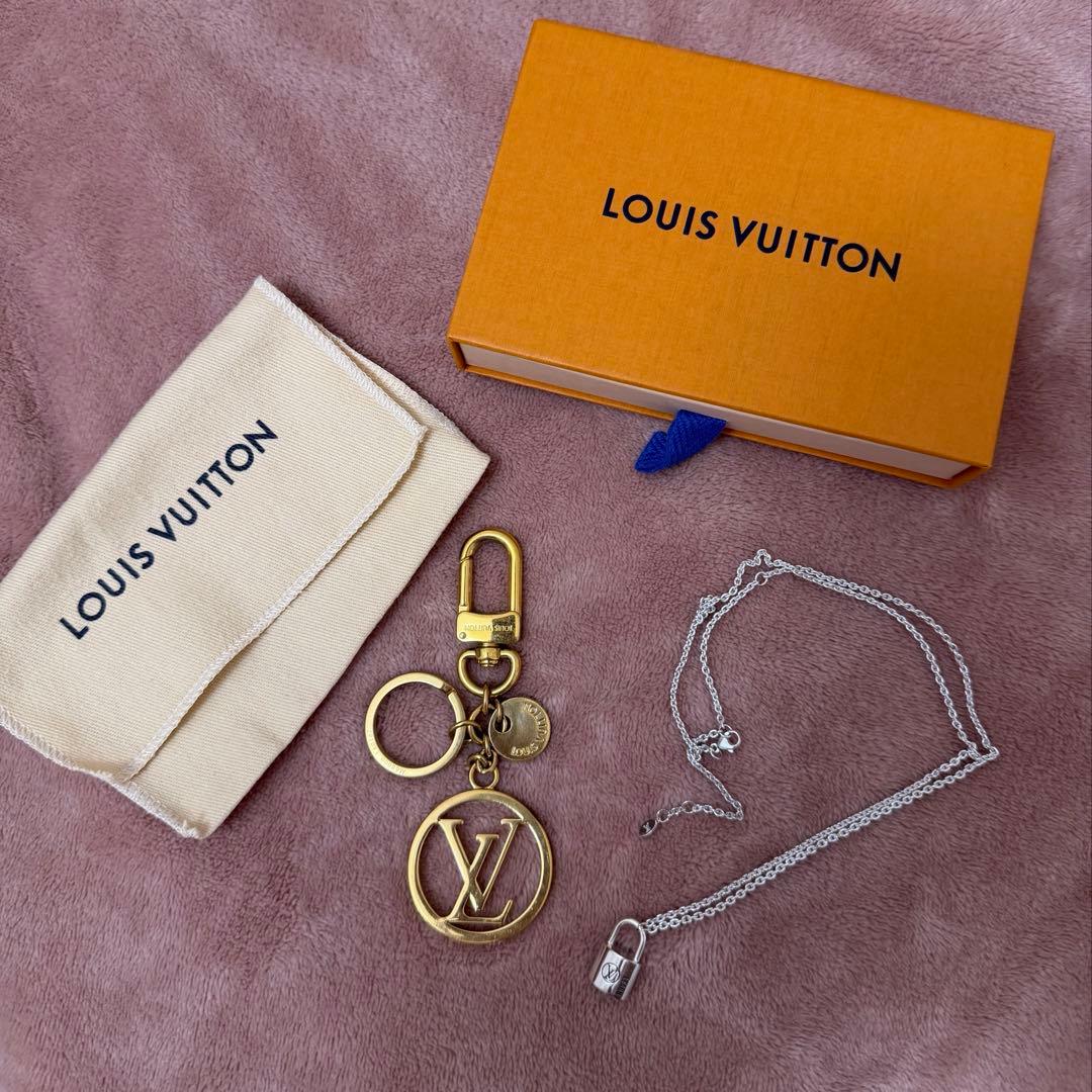 【Louis Vuitton】キーホルダー M60006 ネックレス セット売り