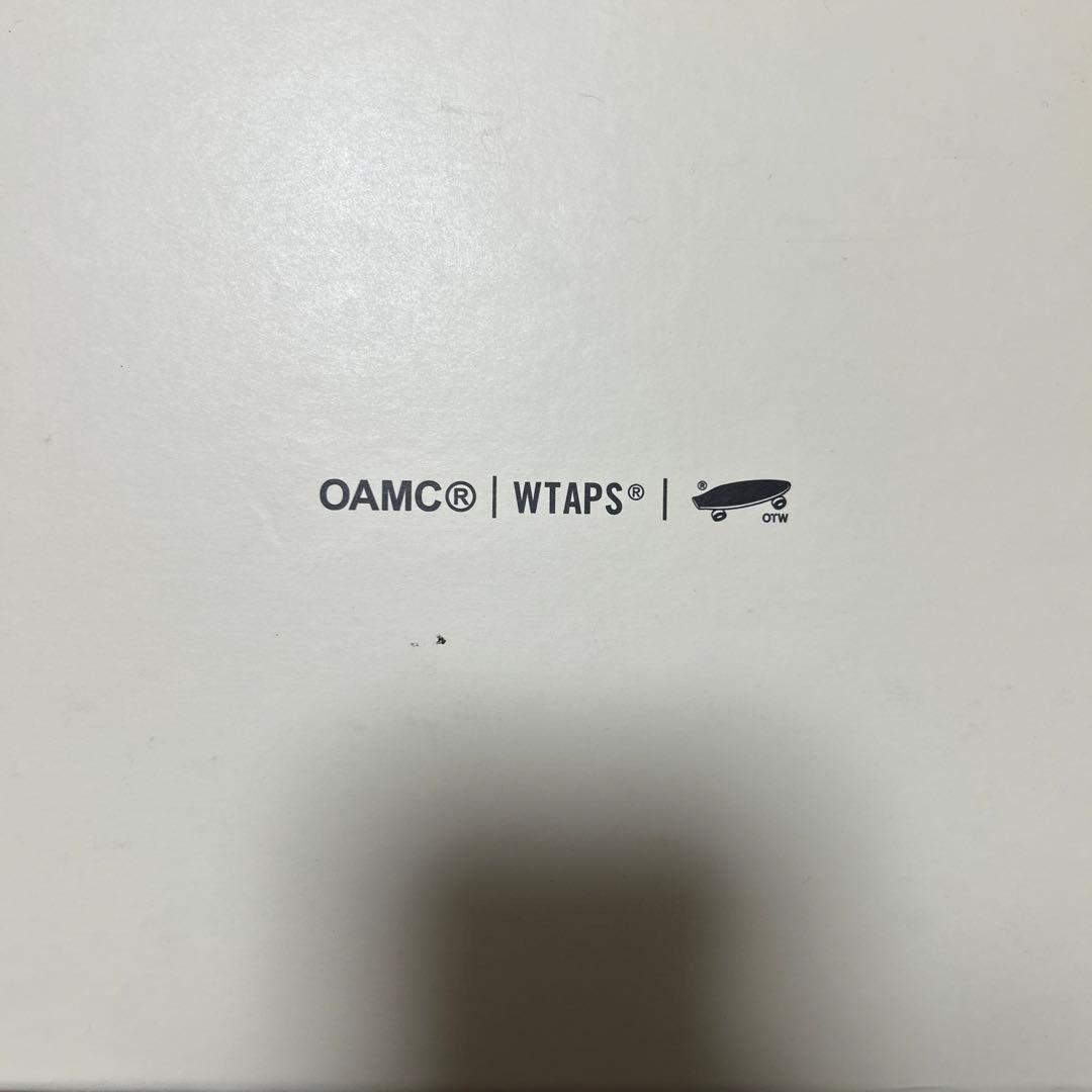 OAMC WTAPS コラボ ブラックスニーカー