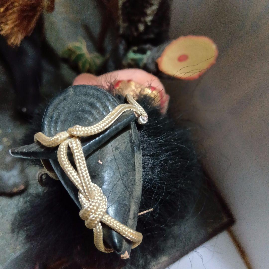 #昭和レトロ　金太郎 五月人形 　　　ケース無し　約65年前 　古い節句人形