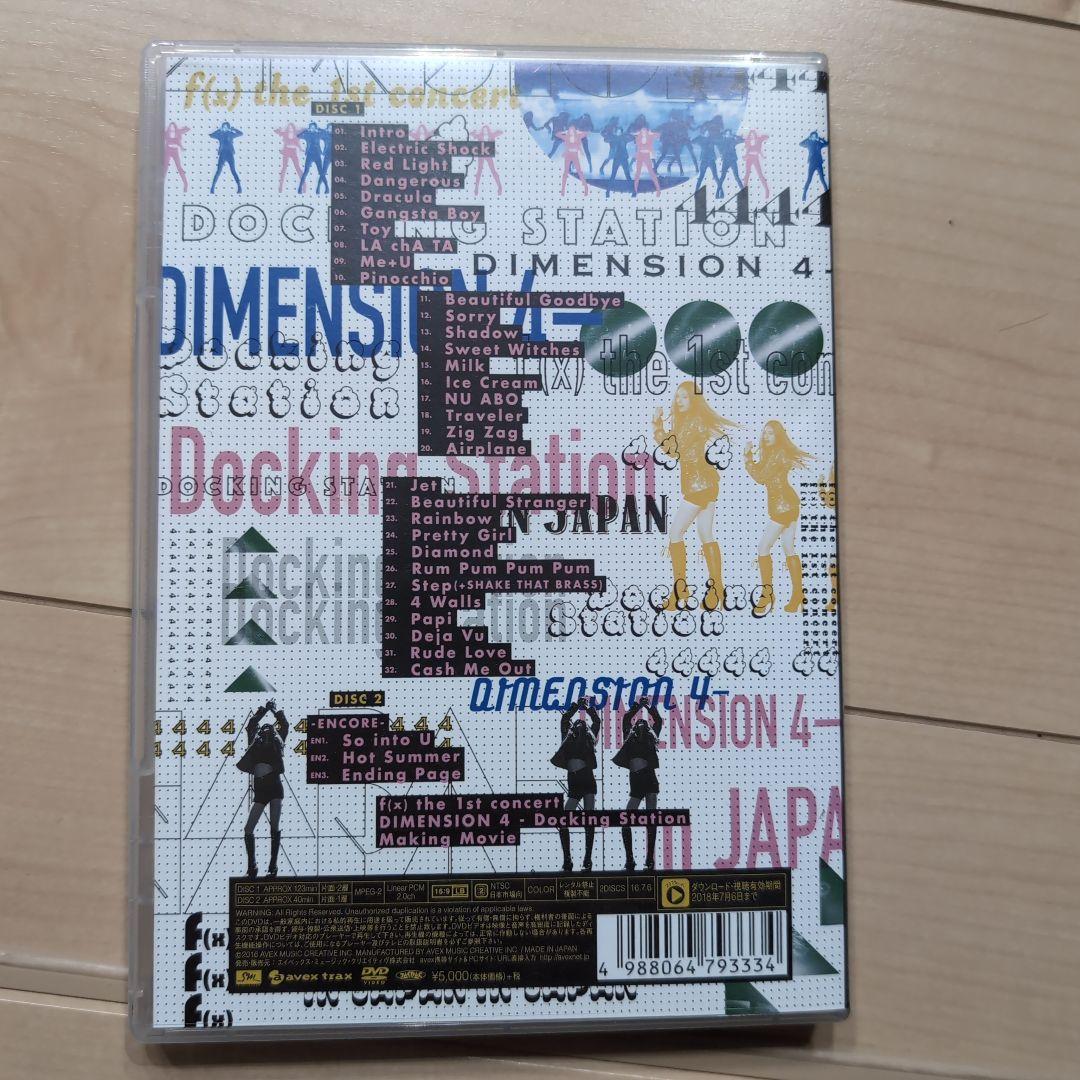 K-POP・アジア f(x) DVD electric shock 4walls