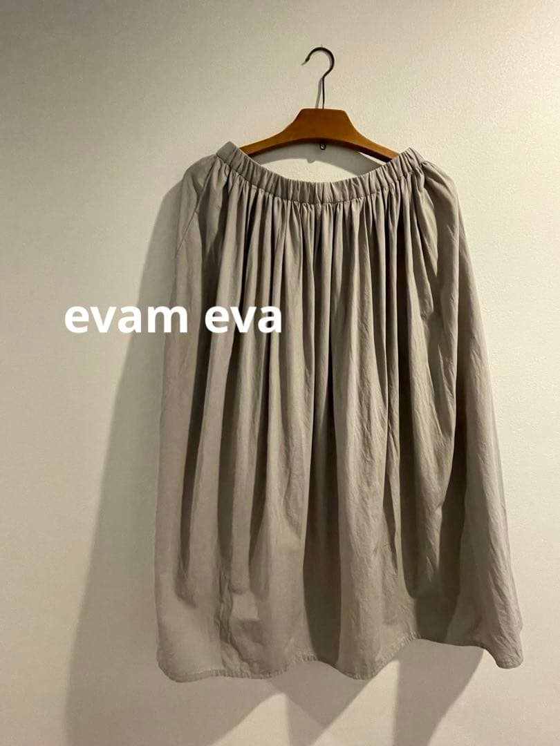 evam eva／コットンスカート