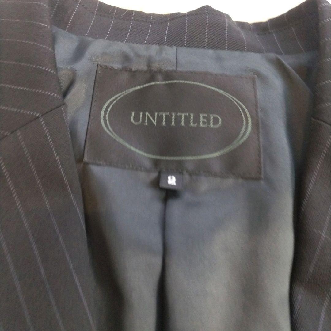 未使用品級♡UNTITLED アンタイトル　ビジネスパンツスーツセット　М