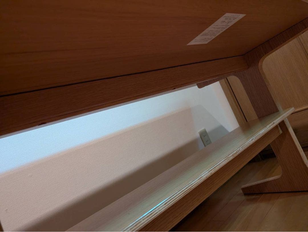 【送料込】無印良品 MUJI ダイニング リビングテーブル デスク机木製家具