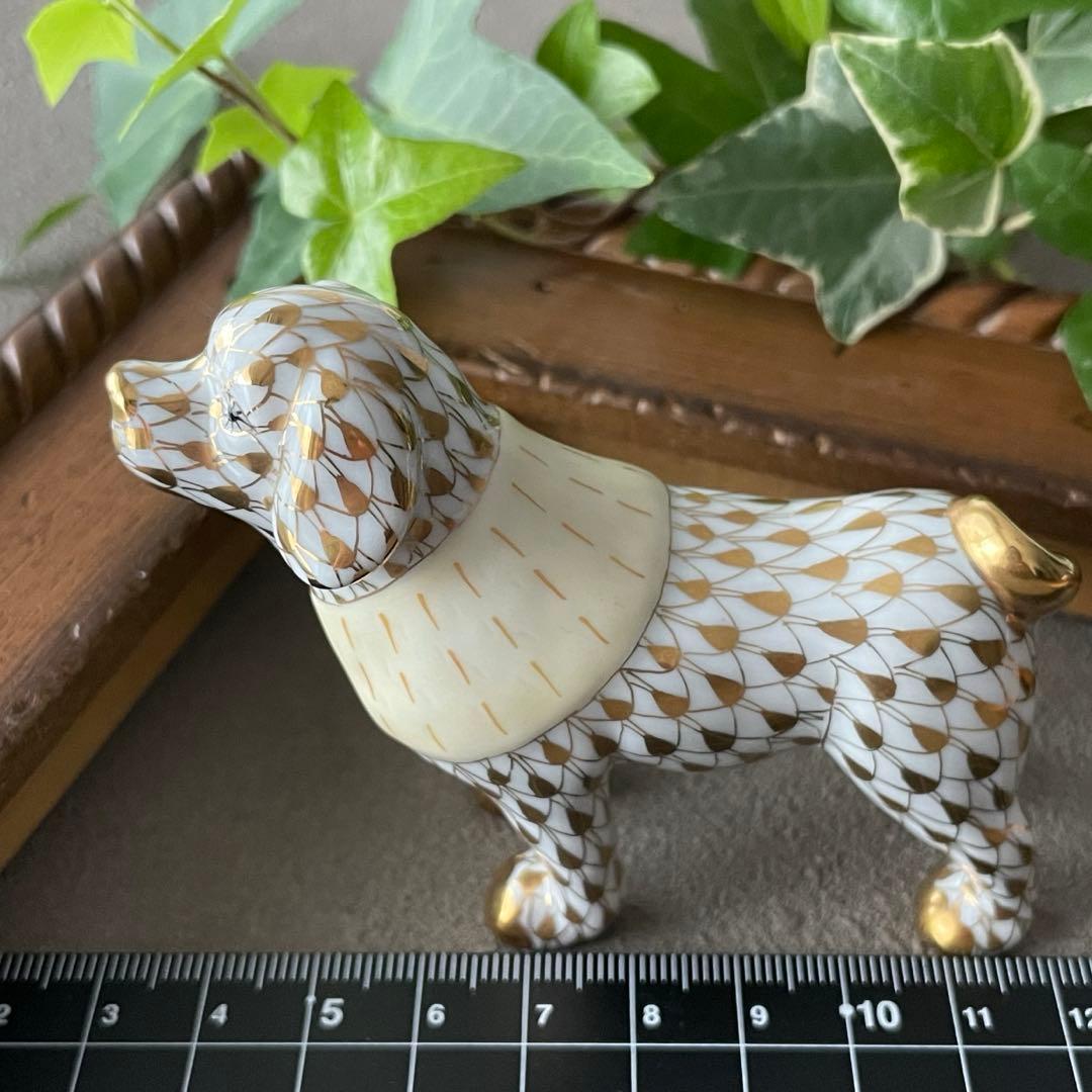 HEREND ゾディアック　十二支フィギュリン　ゴールド　2018年