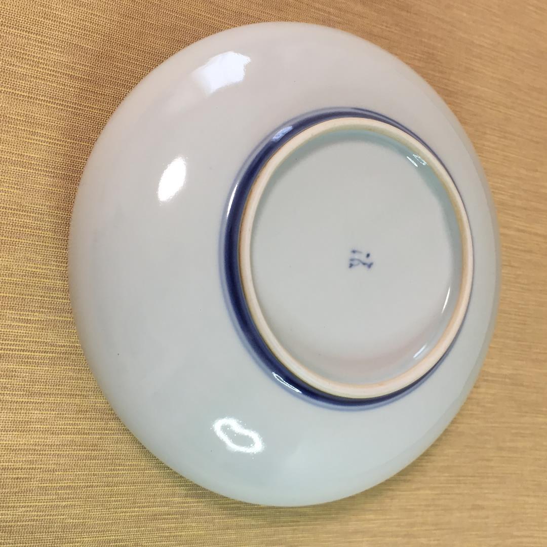 和食器　岩永浩さんの松竹梅丸紋中鉢