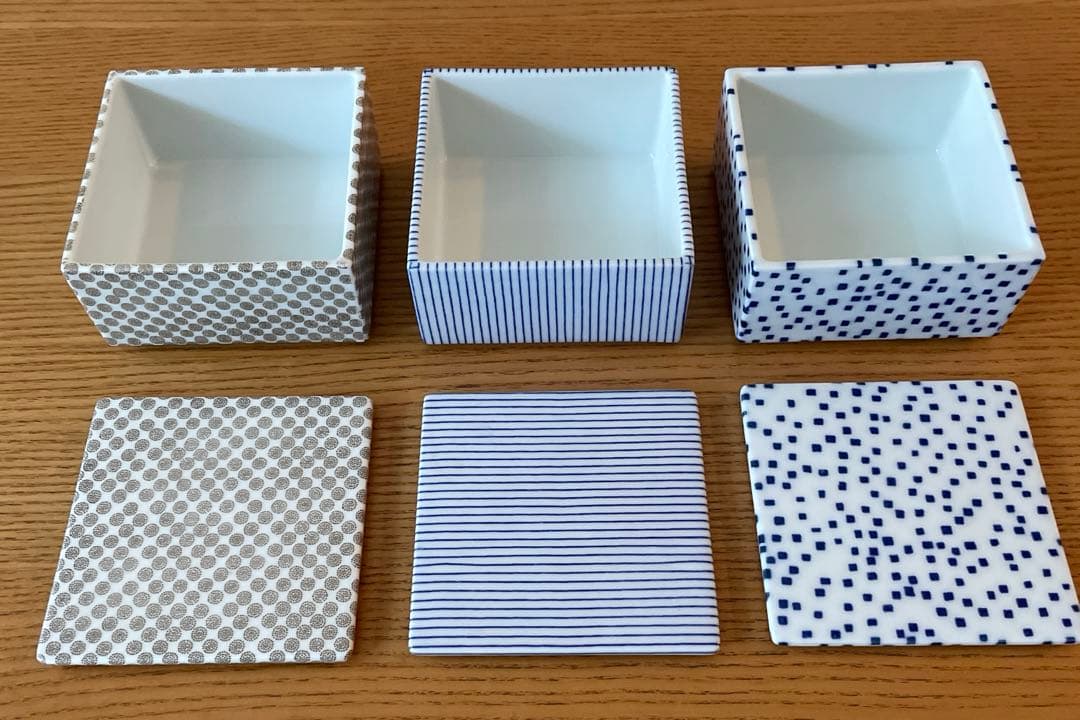 ３段重箱セット 蓋付き　scope TIME ＆ STYLE