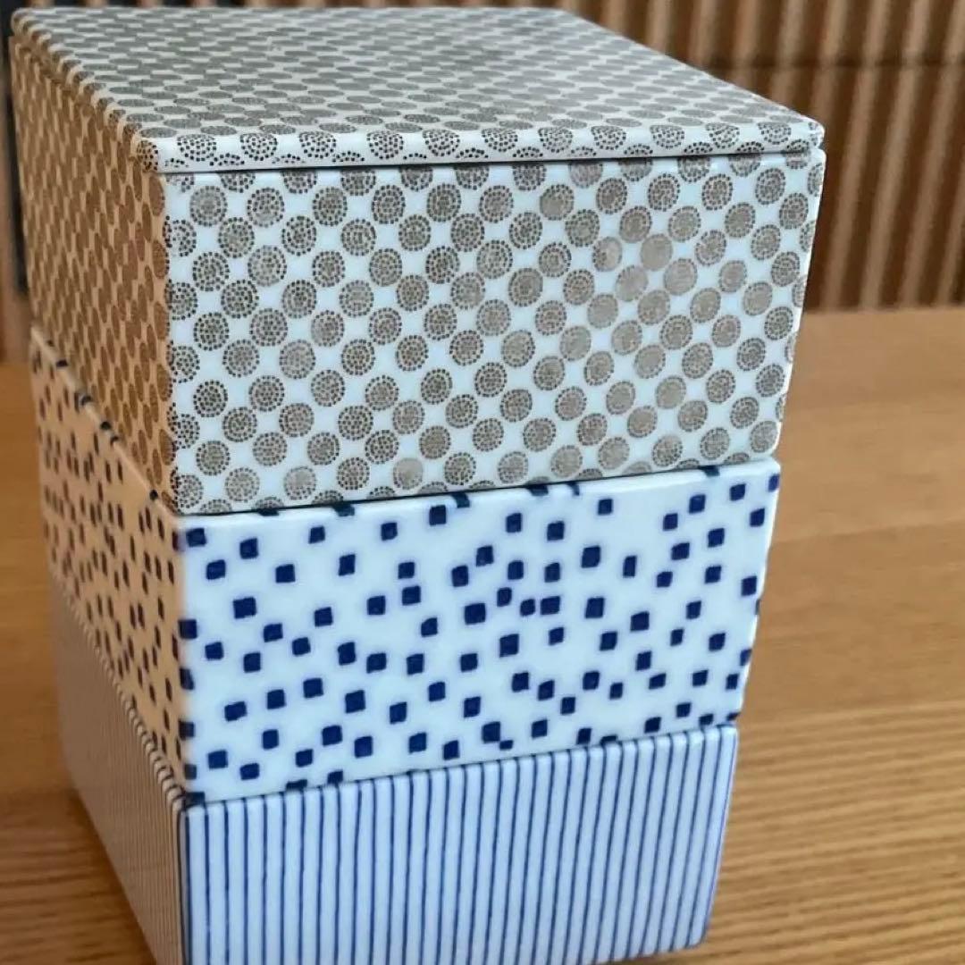 ３段重箱セット 蓋付き　scope TIME ＆ STYLE