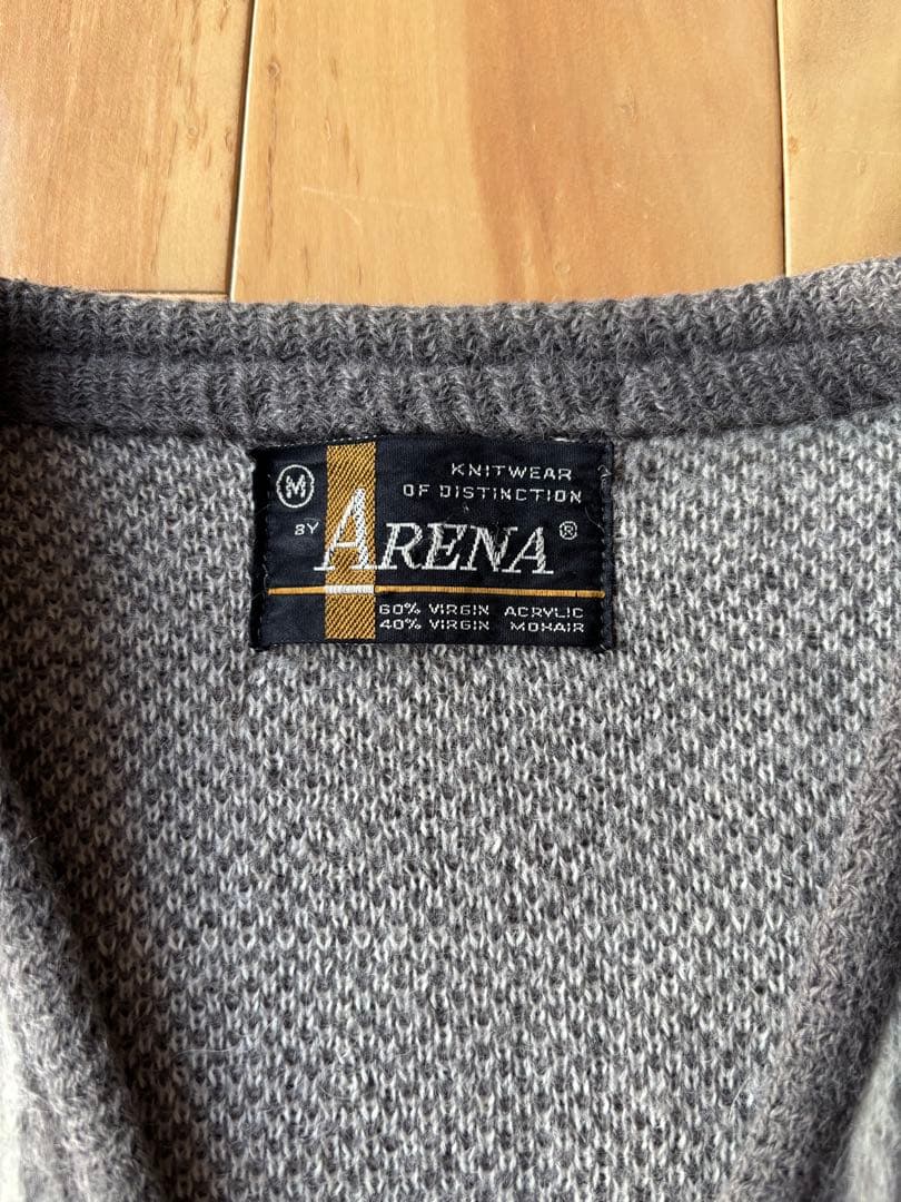 ARENA モヘアカーディガン vintage