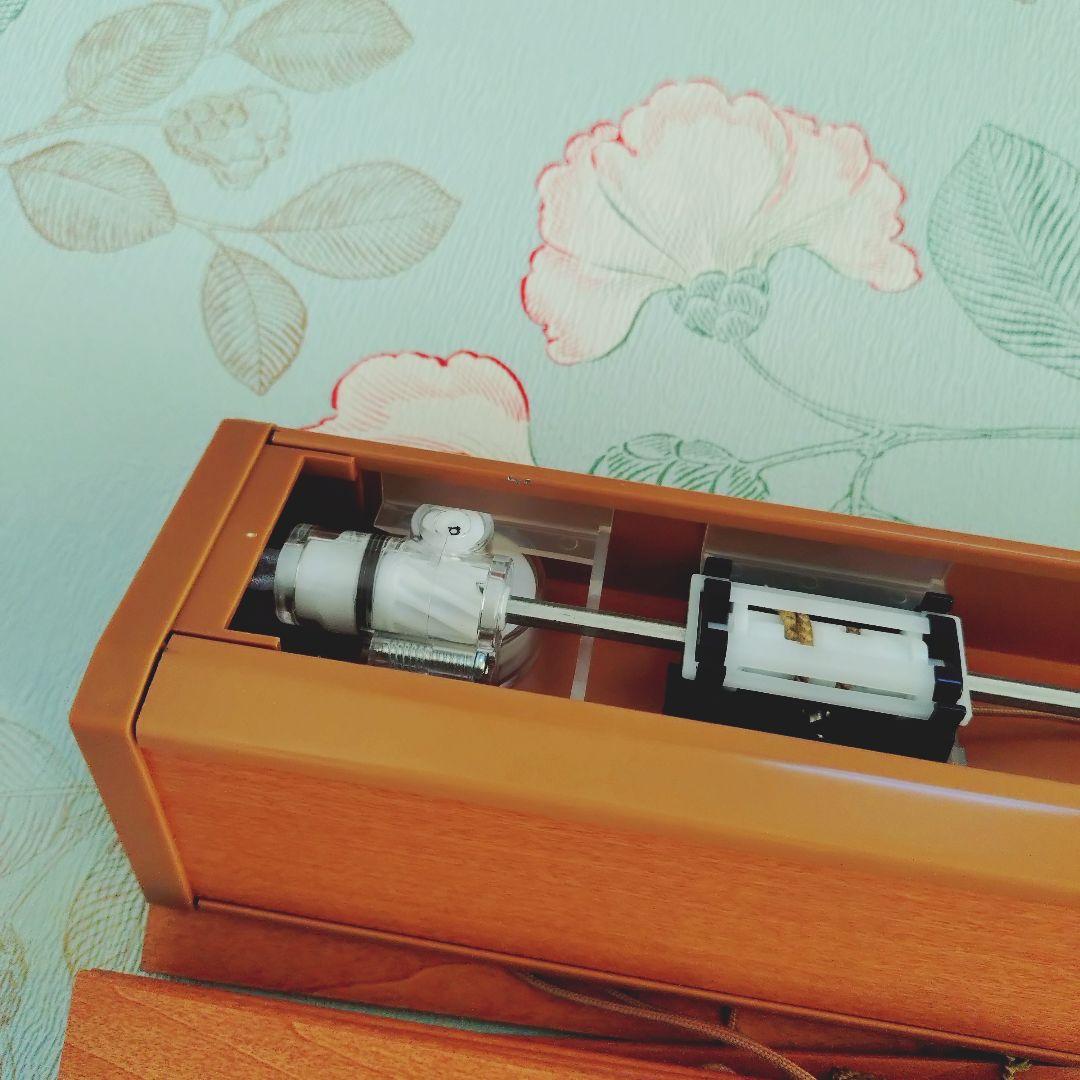 【美品】NichibeiウッドブラインドクレールNK012ミディアムブラウン木製