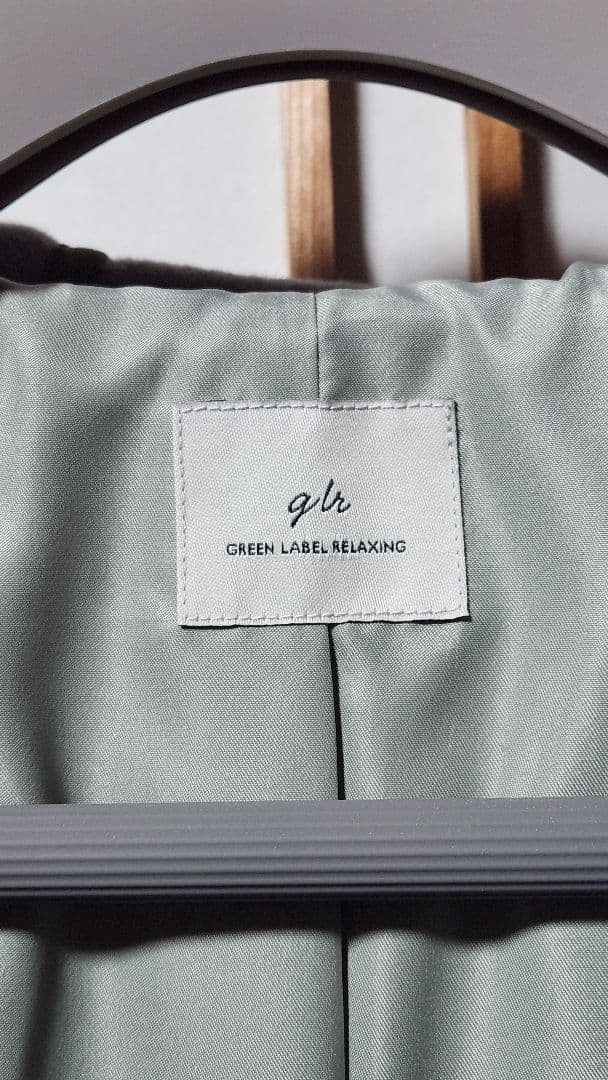 ほぼ未使用　GREEN LABEL RELAXING ダッフルコート　グリーン